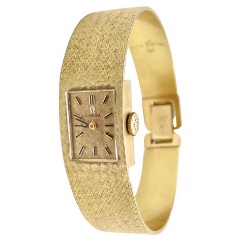 omega ladies gold watch 1950